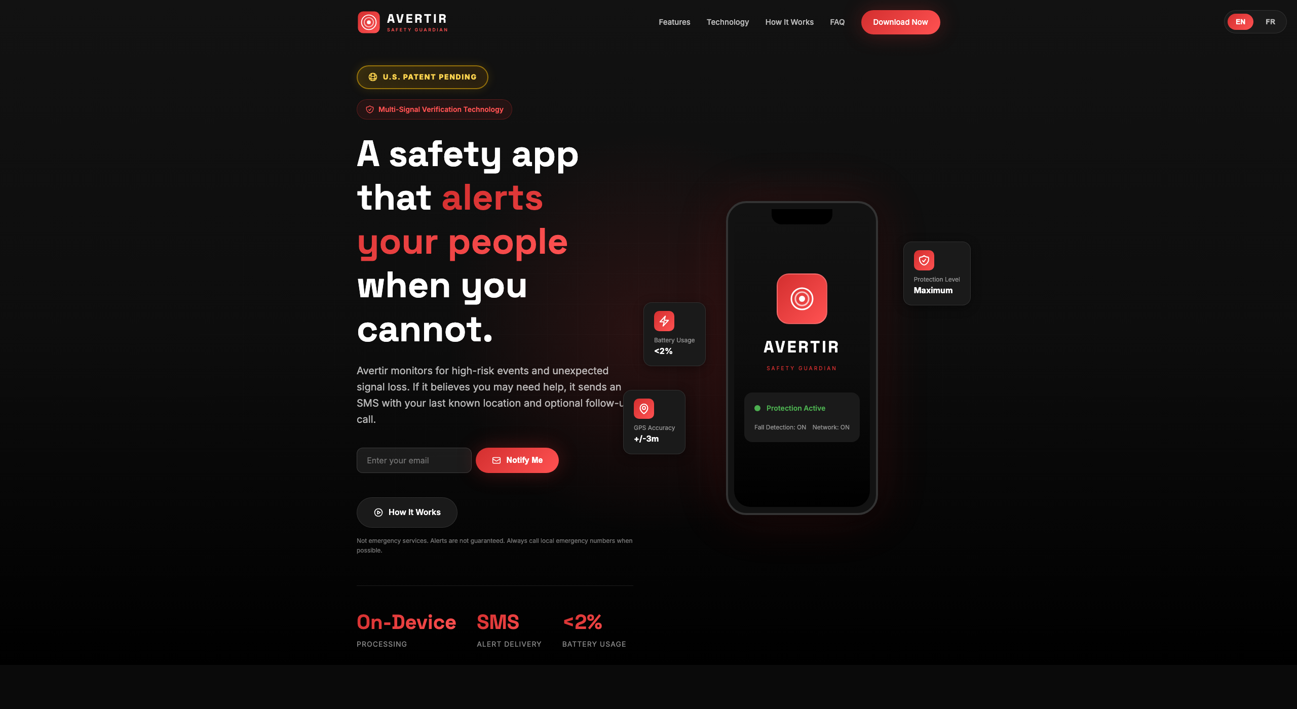 Avertir security engine