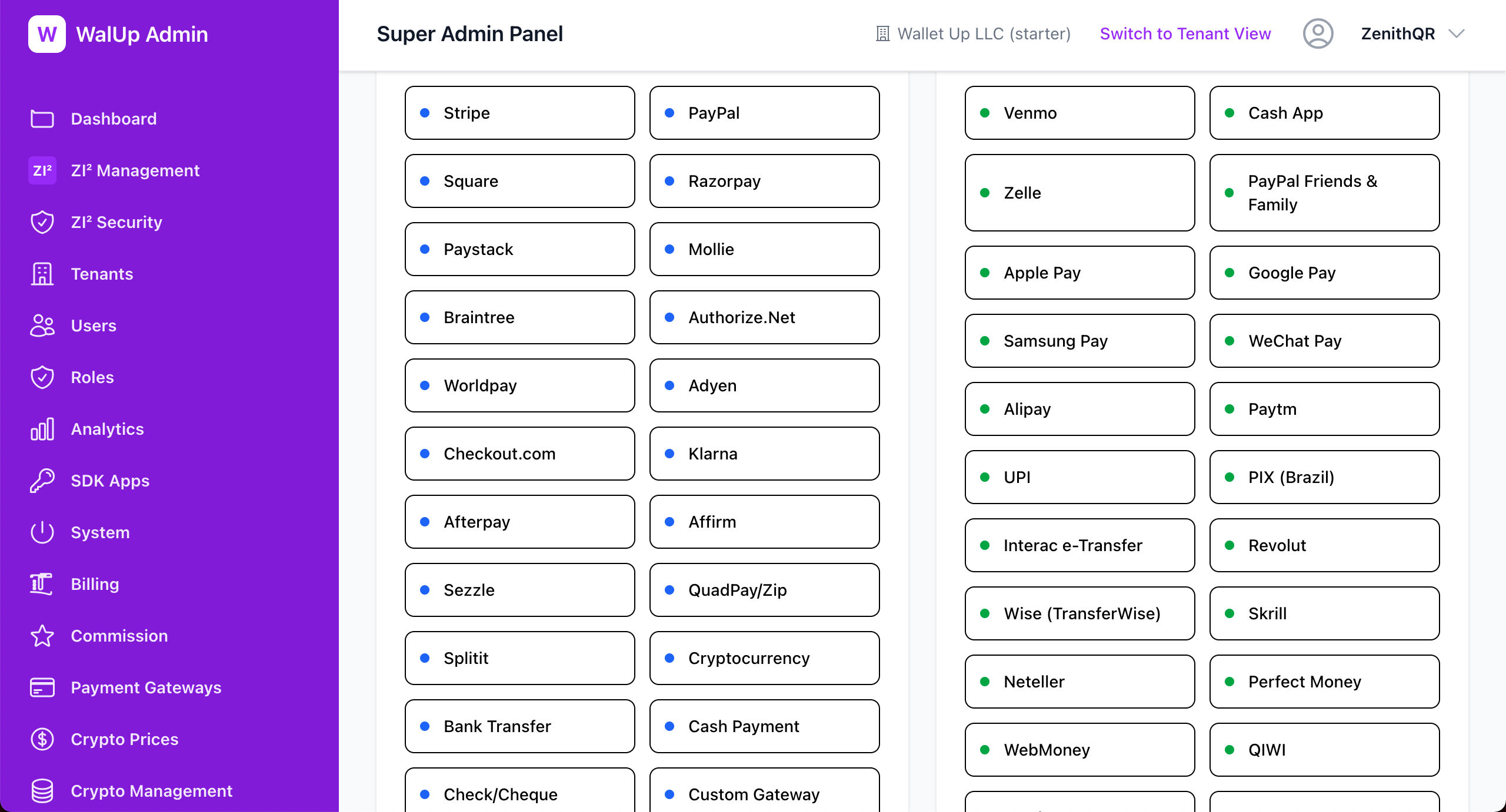 Payment Gateways