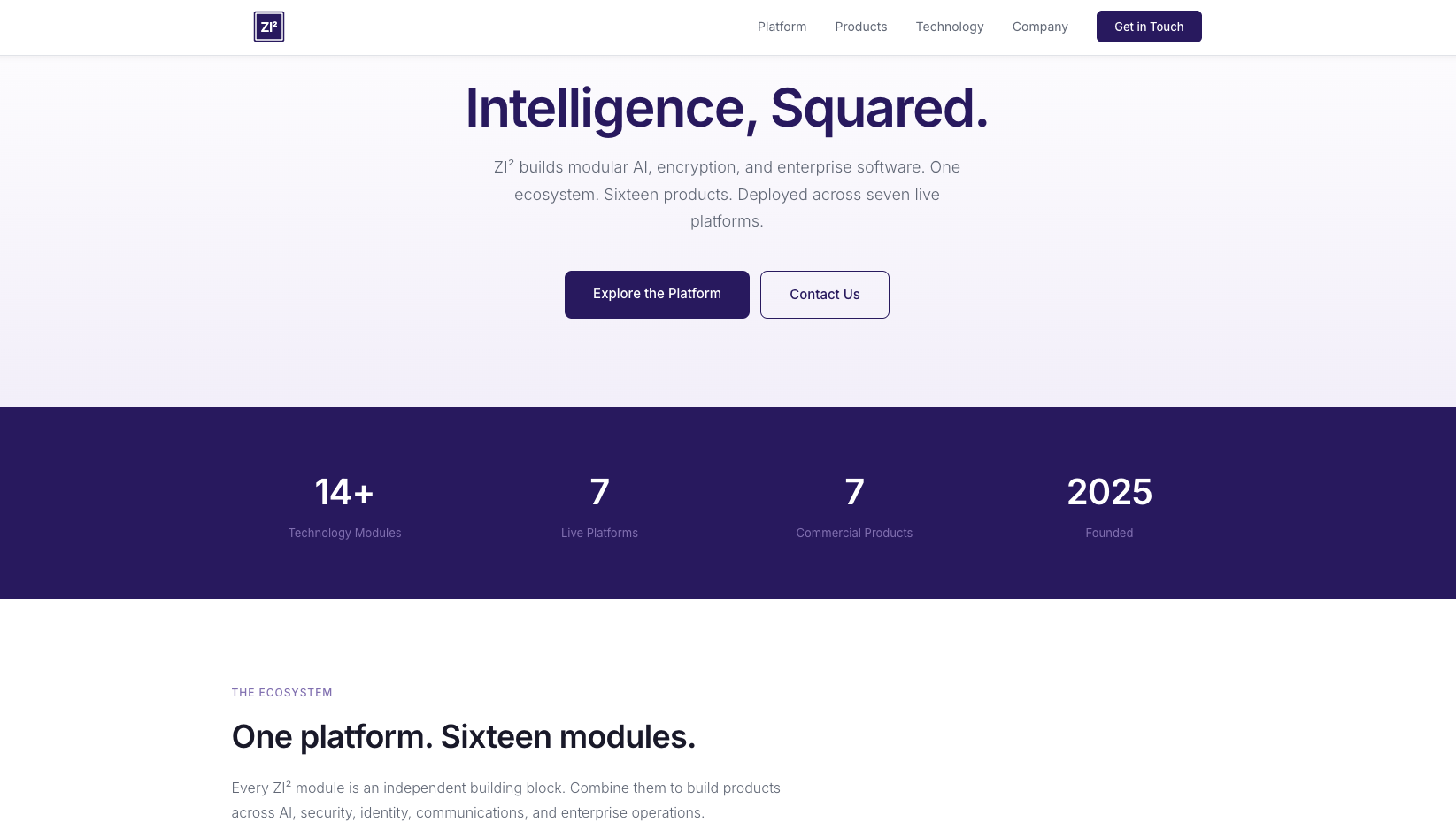 ZI² parent platform